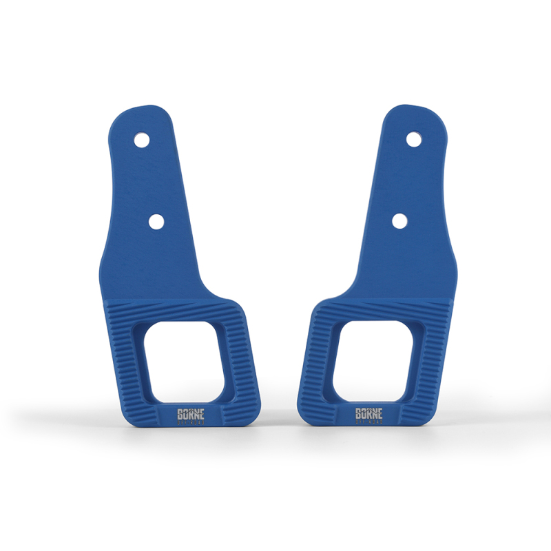 Ford Raptor Tow Hooks - Borne Off-Road - Billet - Blue - `17-`27